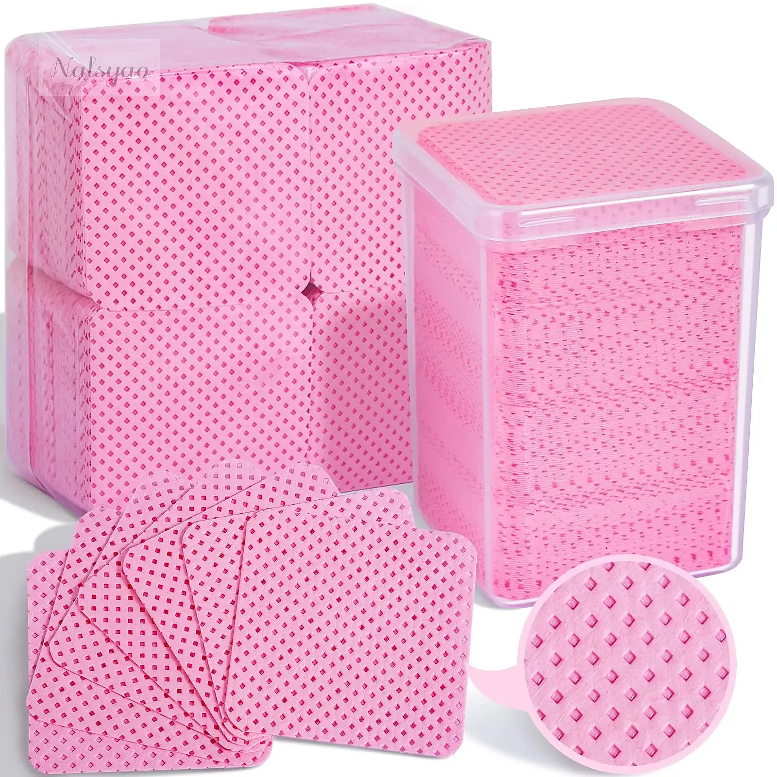 Gel Nail Polish - 200Pcs Lint Free Nail Cleaning Wipes,