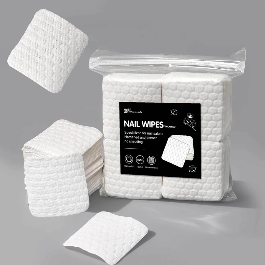 Gel Nail Polish - 200Pcs Lint Free Nail Wipes Durable