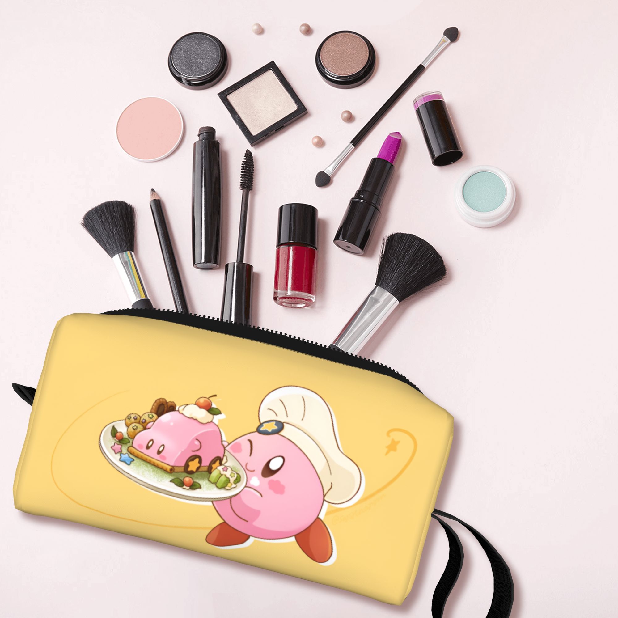 Beauty Makeup Game - Custom Travel K-Kirbys Toiletry Bag Portable