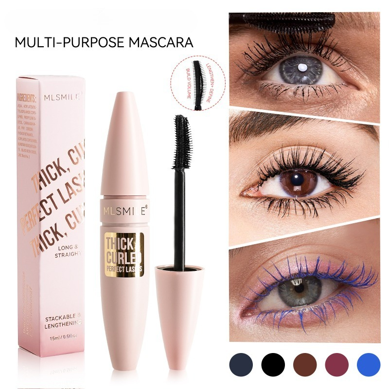 Beauty Makeup Stores - Colorful Mascara Black and Colors Volumizing