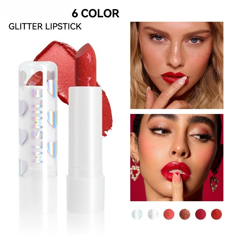 Starry Glitter Lipstick Long L - đánh giá và giá Beauty Makeup Stores