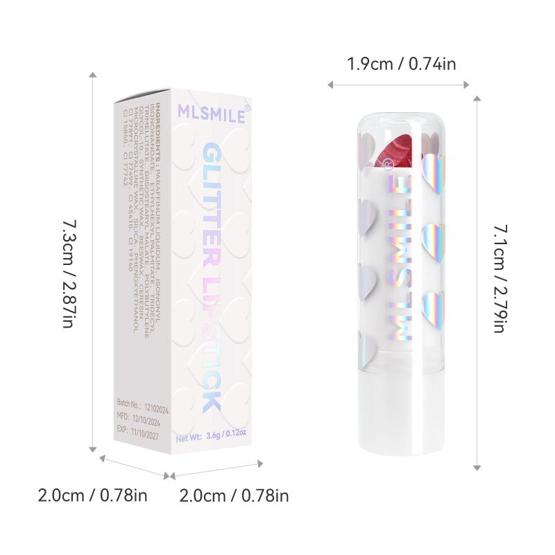 Starry Glitter Lipstick Long L - đánh giá và giá Beauty Makeup Stores