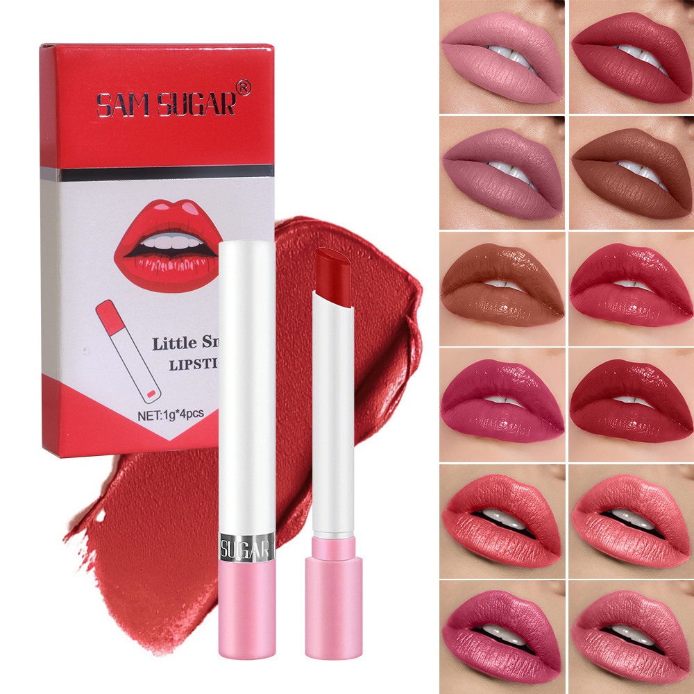 Cigarette Lipstick Set 4 Pcs P - đánh giá và giá Beauty Makeup Stores