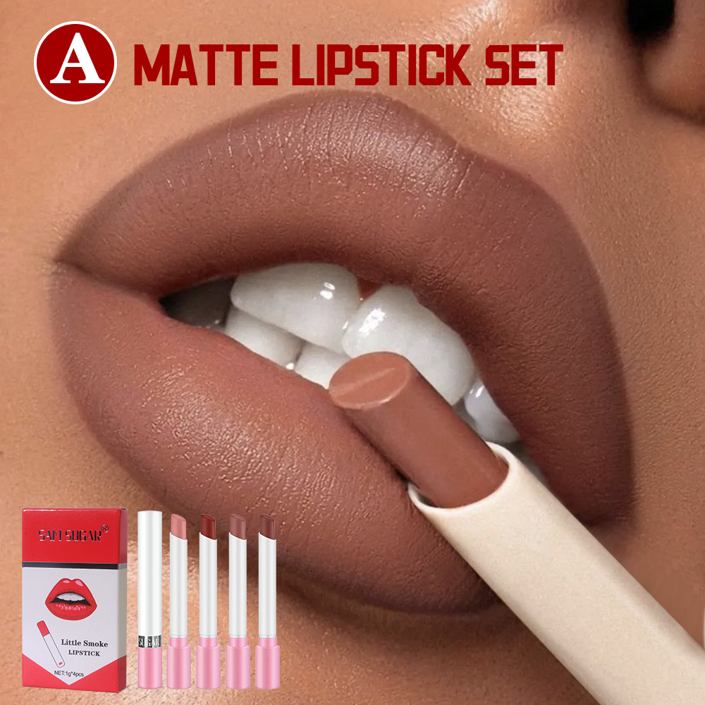 Cigarette Lipstick Set 4 Pcs P - đánh giá và giá Beauty Makeup Stores