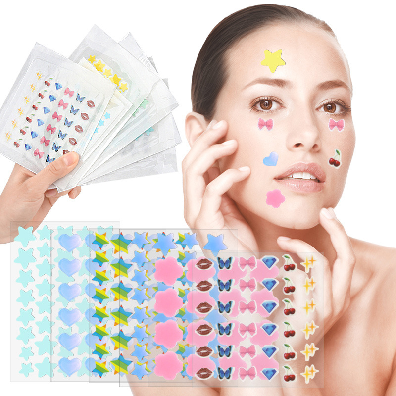 Color Cartoon Acne Patch Skin  - đánh giá và giá Beauty Of Makeup