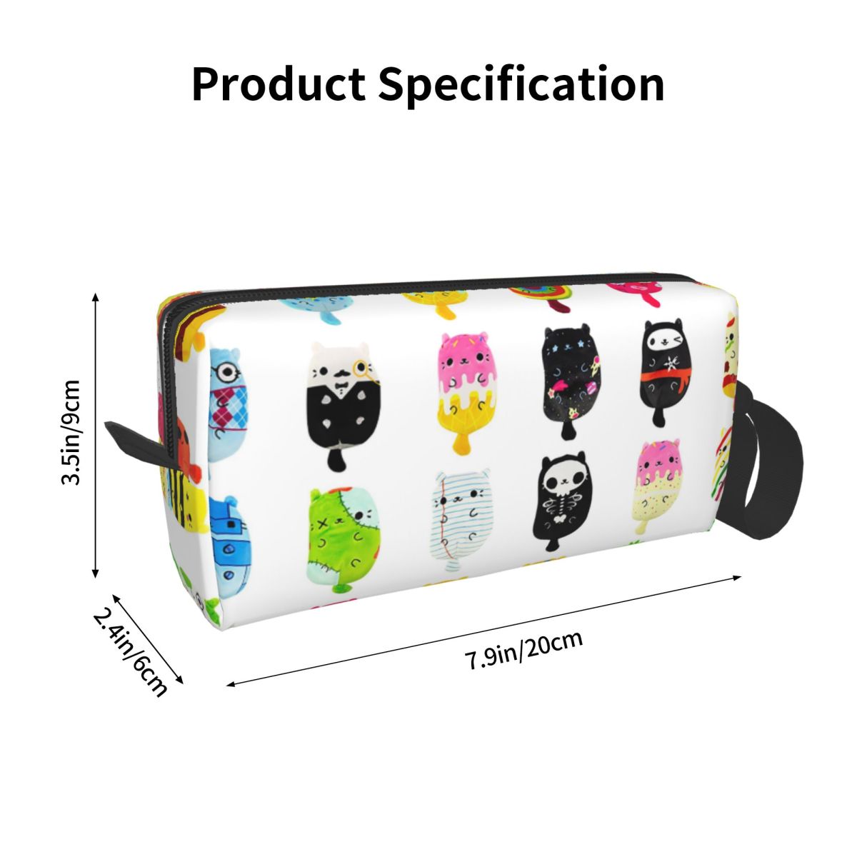 Cats Vs Pickles Makeup Bag Cos - đánh giá và giá Beauty Vs Makeup