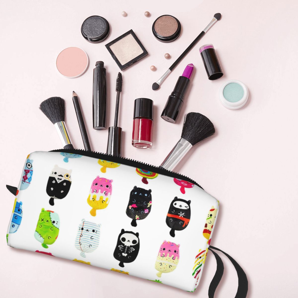 Cats Vs Pickles Makeup Bag Cos - đánh giá và giá Beauty Vs Makeup