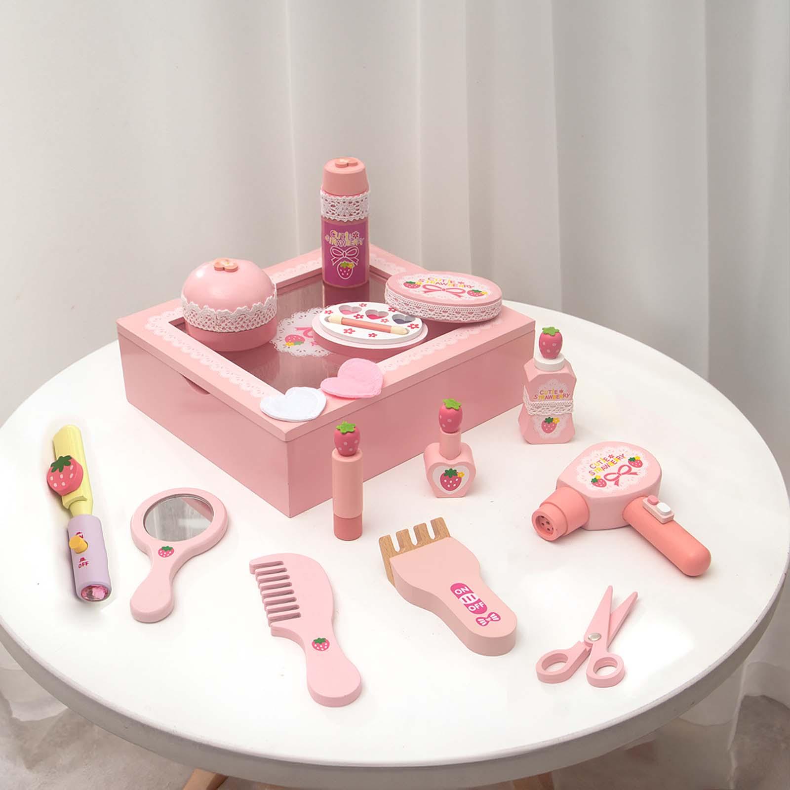 Wooden Makeup Beauty Toy Set L - đánh giá và giá Beauty Makeup Game