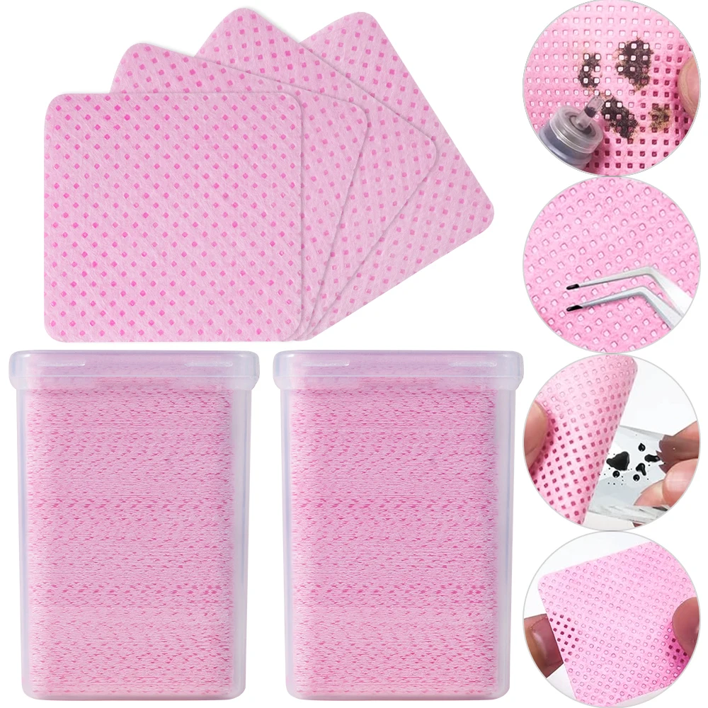 200Pcs Pink Lint-Free Nail Pol - đánh giá và giá Gel Nail Polish