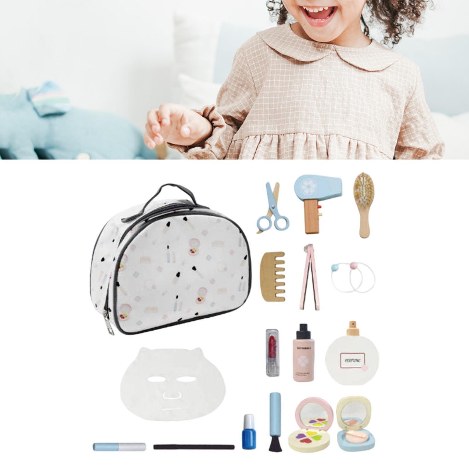 Wooden Makeup Toy Set Role Pla - đánh giá và giá Beauty Makeup Game