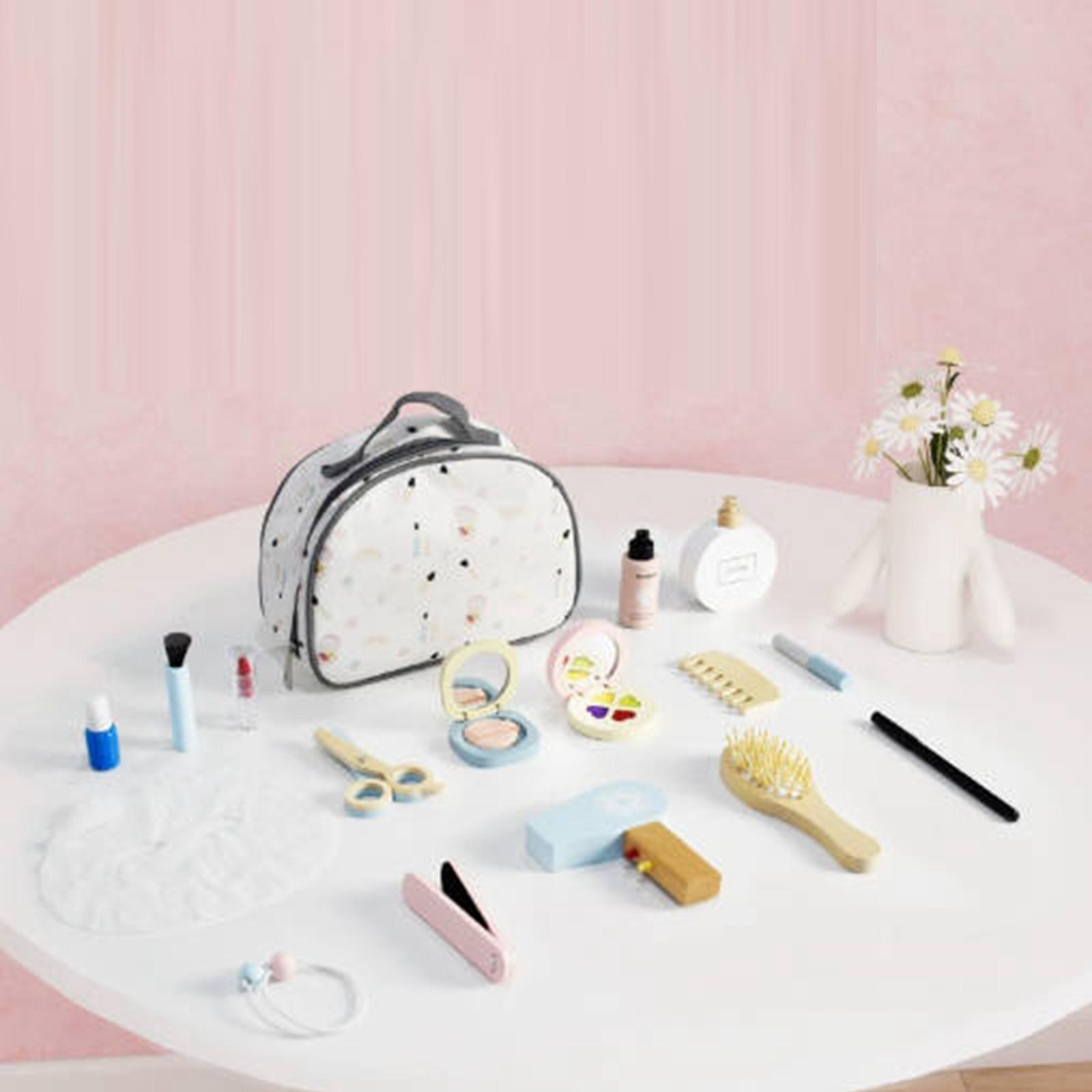 Wooden Makeup Toy Set Role Pla - đánh giá và giá Beauty Makeup Game