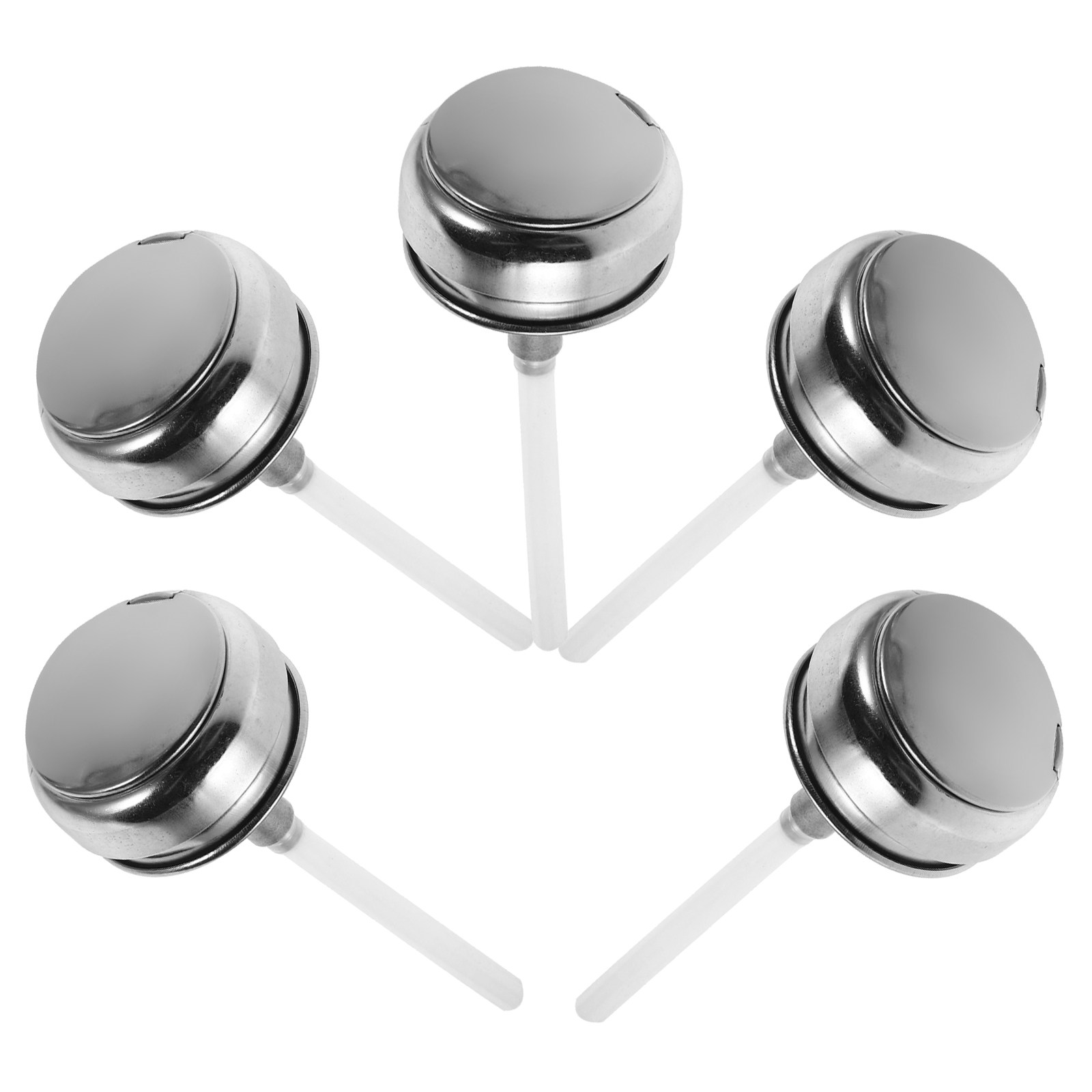 5Pcs Stainless Steel Aluminum  - đánh giá và giá Beauty Of Makeup