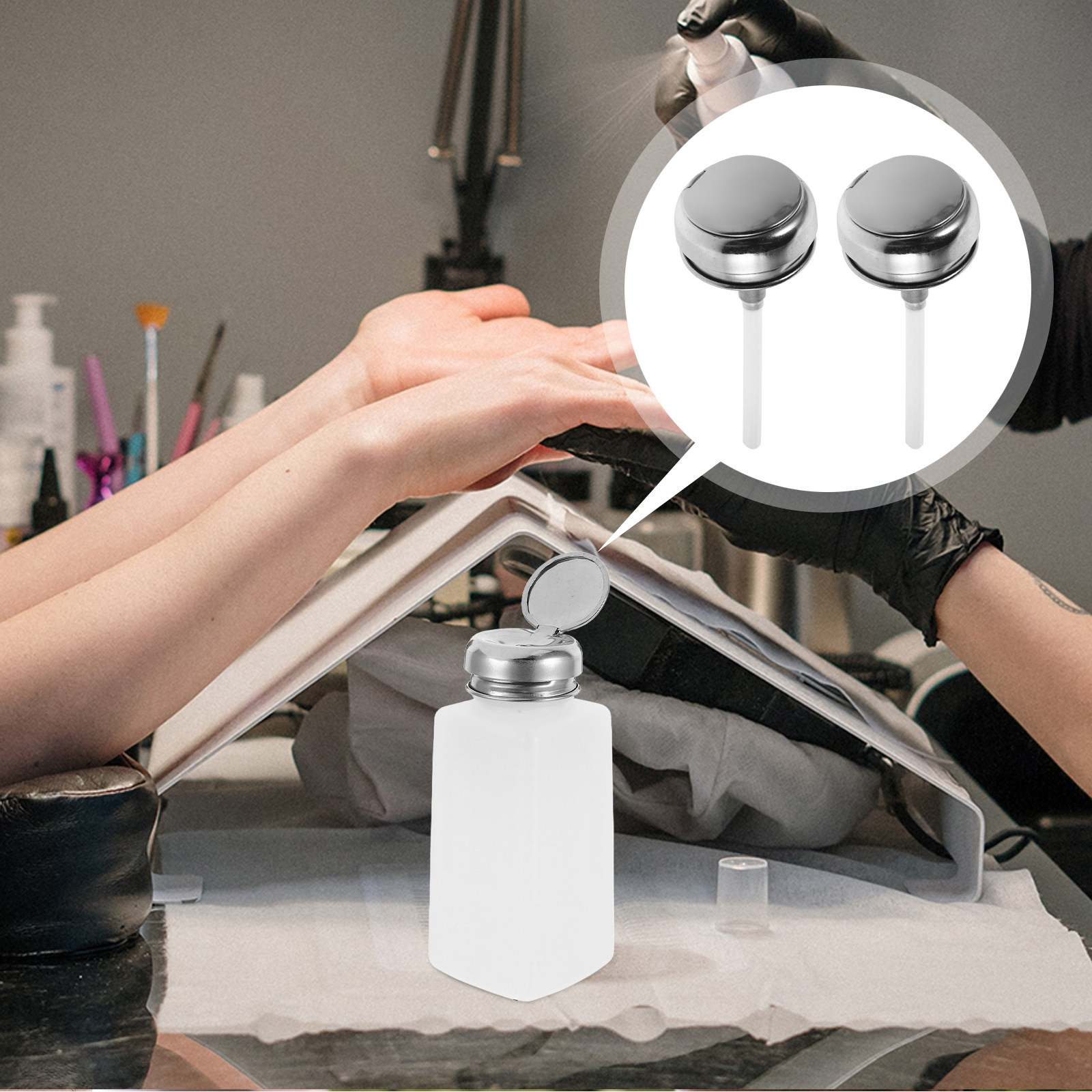 5Pcs Stainless Steel Aluminum  - đánh giá và giá Beauty Of Makeup
