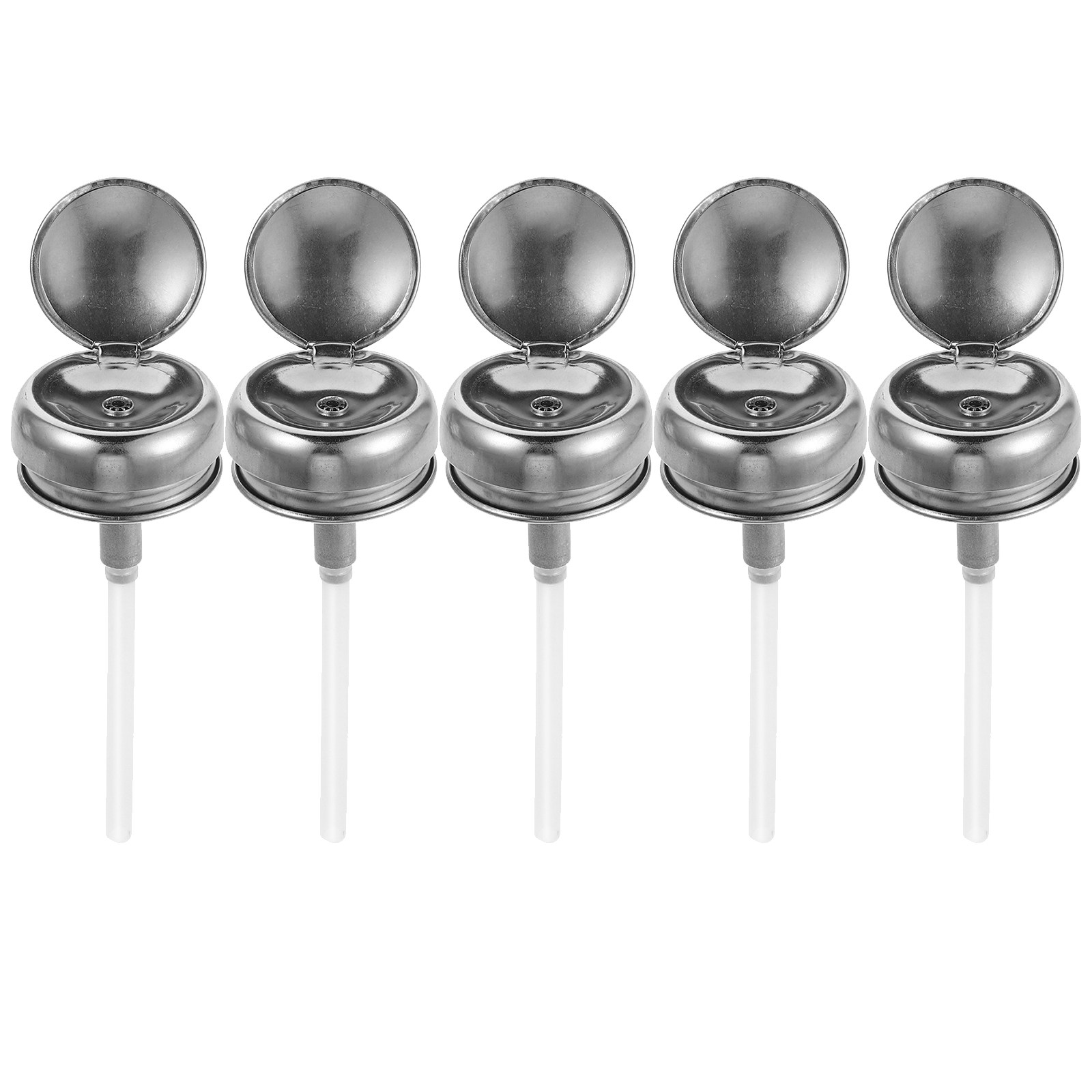5Pcs Stainless Steel Aluminum  - đánh giá và giá Beauty Of Makeup
