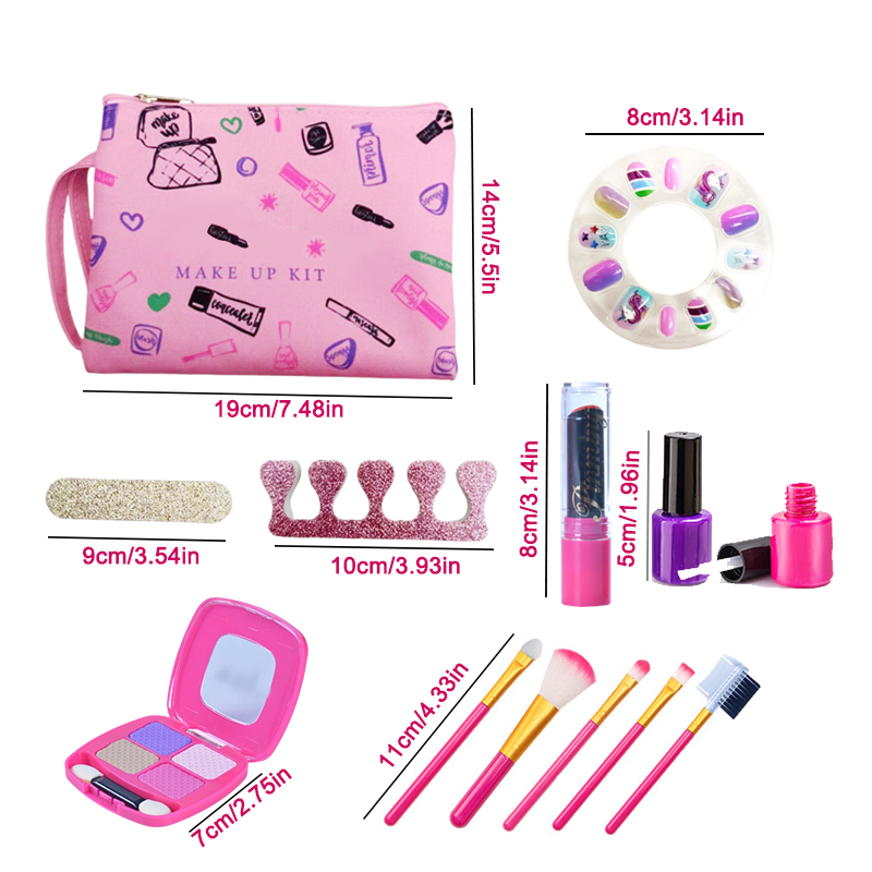 Pretend Makeup Kit For Girls W - đánh giá và giá Beauty Makeup Game