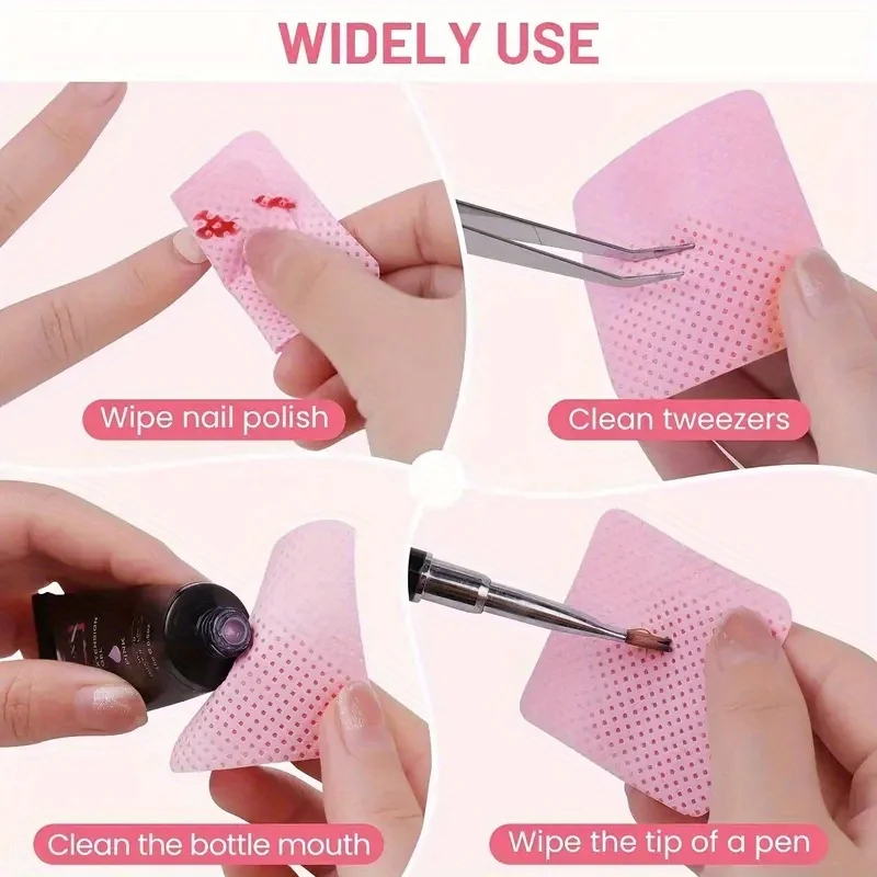 20/600Pcs Lint Free Nail Wipes - đánh giá và giá Gel Nail Polish