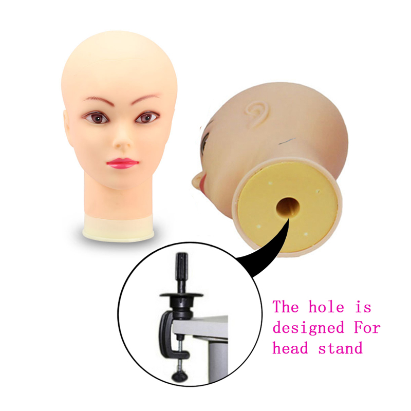 Soft Bald Wig Practice Mannequ - đánh giá và giá Beauty Makeup Stores