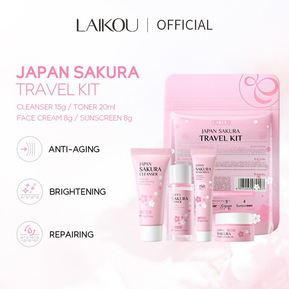 Sakura Skin Care Set facial Cl - đánh giá và giá Beauty Of Makeup